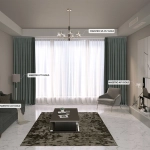 Люстра на штанге Crystal Lux MAESTRO SP-PL7 GOLD