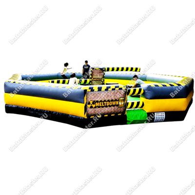 Батут для аттракциона "Увернись от палки" (Melt Down), размер 6*6*1.7 м