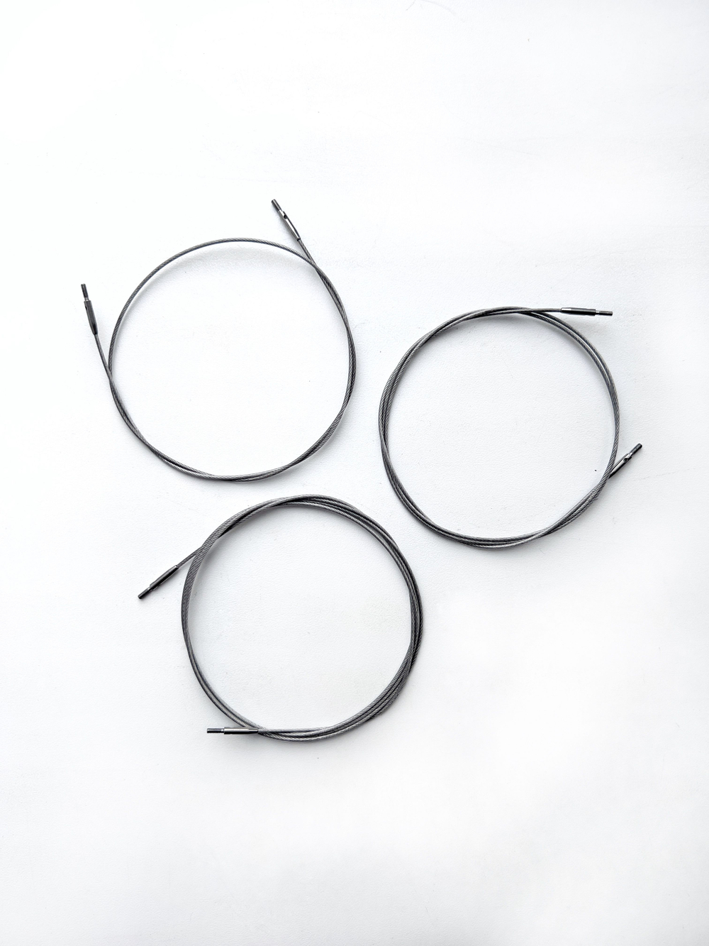 Набор съемных укороченных спиц 9см/5пар Flight Mini Maroon Lykke