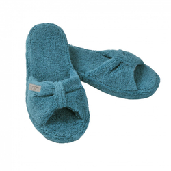 Домашние тапочки женские Hamam Pera эгейский изумруд Турция