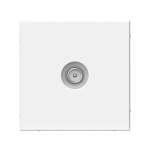 ARTGALLERY TV РОЗЕТКА оконечная 1DB, механизм, БЕЛЫЙ