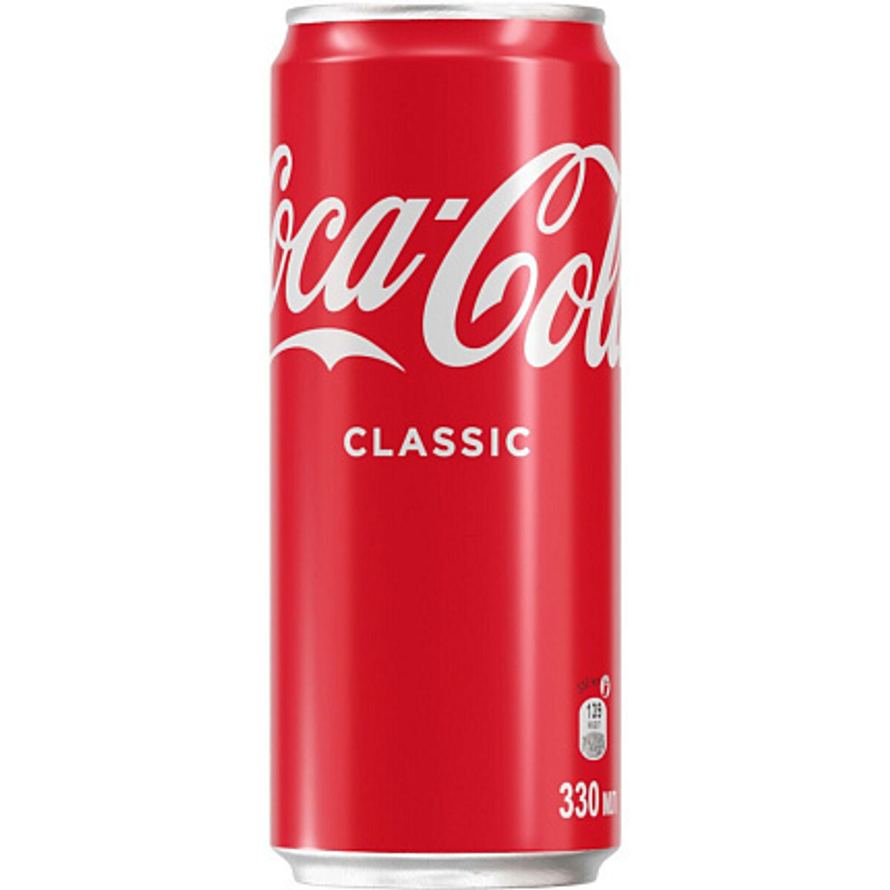 Coca-Cola Classic 330мл Венгрия,ж/б
