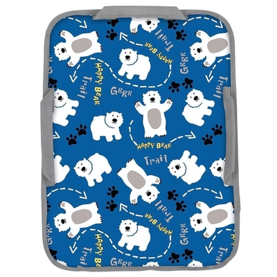 Ледянка мягкая 400х540мм принт: медвежата на синем