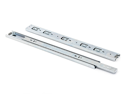 Шариковые направляющие полного выдвижения 42х400мм,  цинк