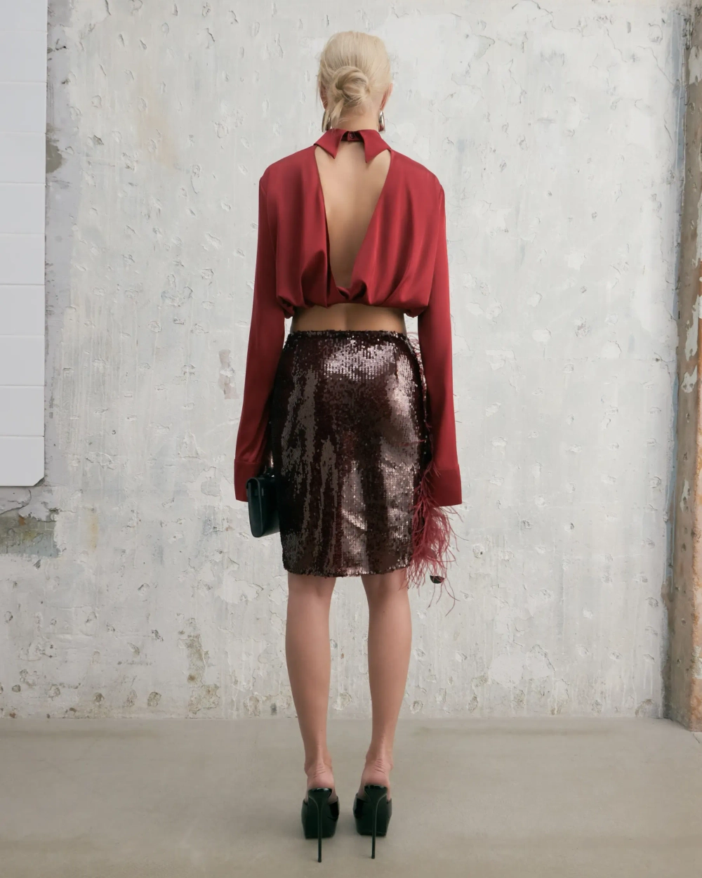 Юбка из паетки Ruby