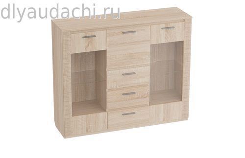 Комод с баром "Элана" дуб сонома
