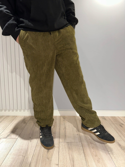 Чиносы BLK CROWN Compton Cord Olive