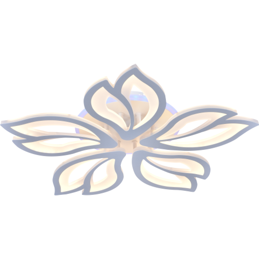 Светильник потолочный светодиодный Rivoli Claudia 6087-105 с пультом 110 Вт + 7 Вт 4000К - 6000К LED модерн | Rivoli