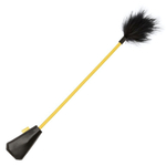 Двусторонний стек Feather Crop - 53,25 см. (Цвет: черный с желтым)