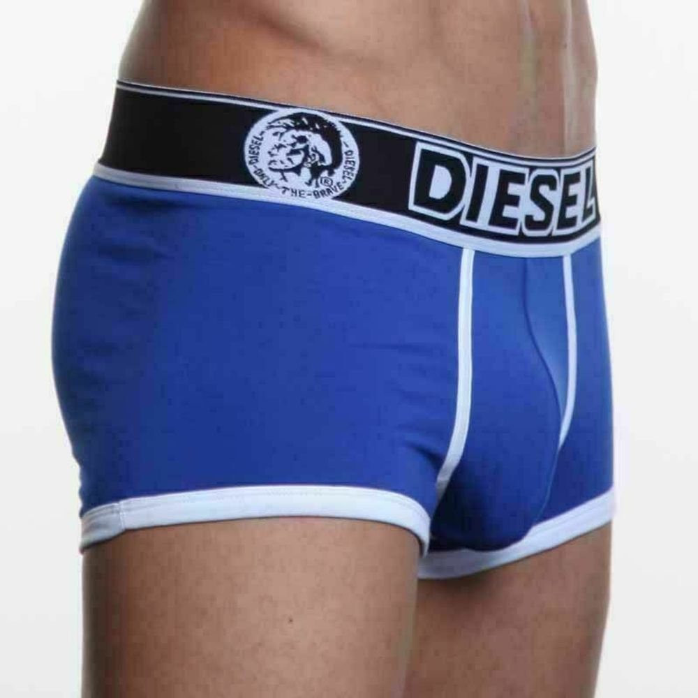 Мужские трусы боксеры синие Diesel Only the Brave Navy Boxer