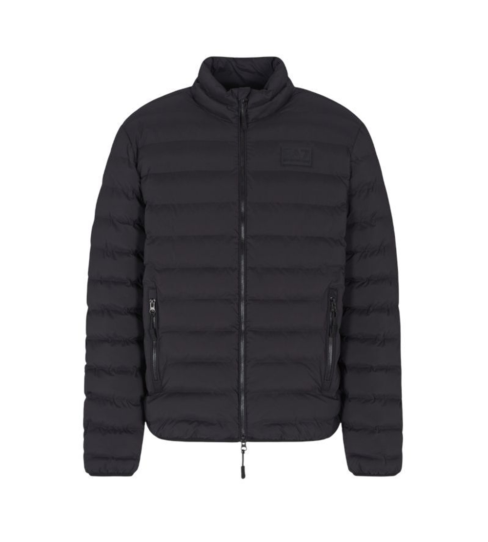 Куртка теннисная EA7 Man Woven Bomber - black