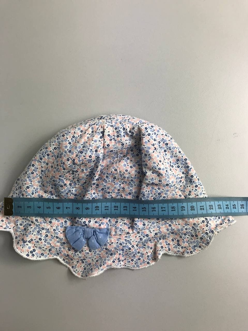 Панама с бантиком на 6-12 месяцев