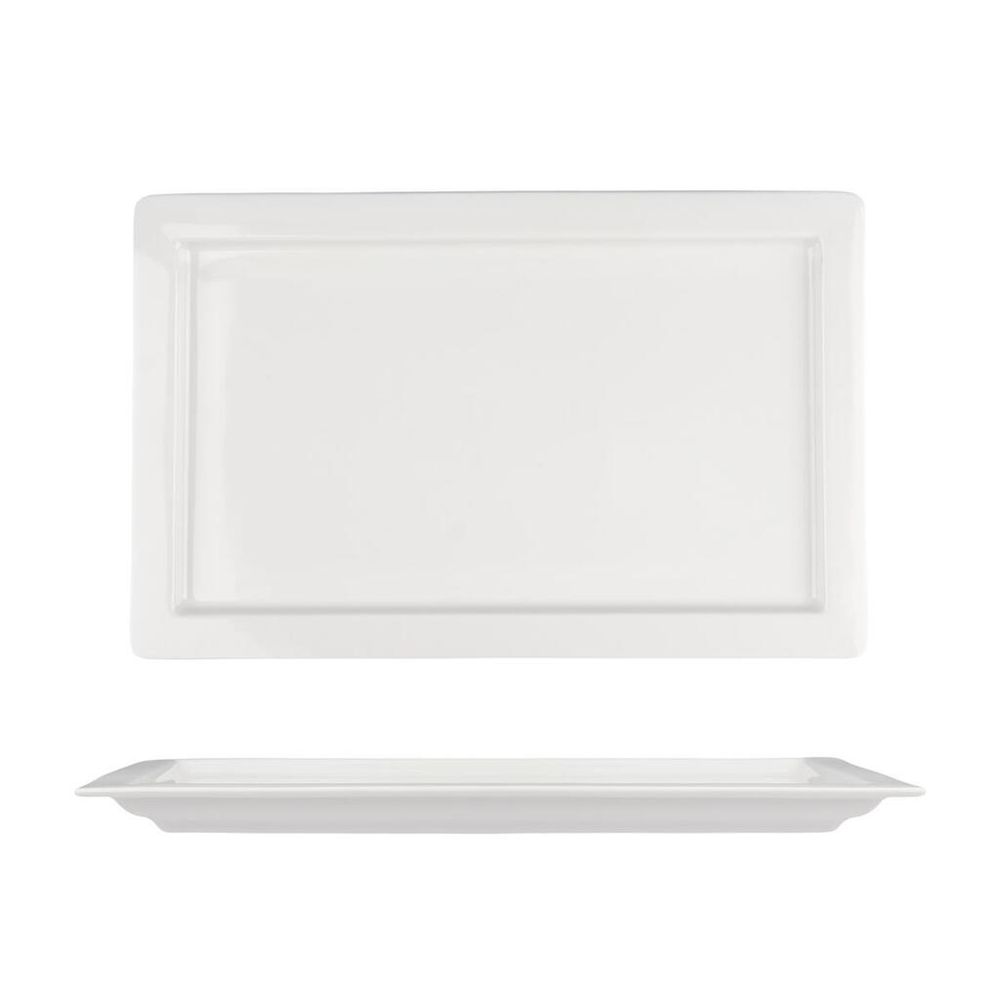 Блюдо прямоугольное 27*14,8 см h2 см Fine Plus Noble [1]