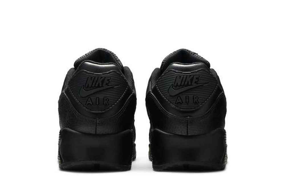 Кроссовки Nike Air Max 90 Leather "Triple Black"
