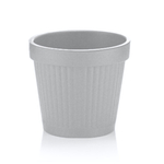 Горшок для цветов "РИМ" 3,75 л серый мрамор