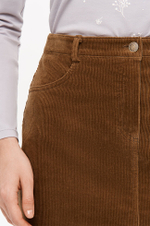 4901 Юбка женская (табачный)