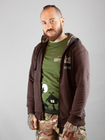 Худи Варгградъ мужская коричневая «Варяжская легенда» без начёса