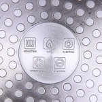 Сковорода «BAROLY» WHITE 20см индукционная с антипригарным покрытием, бакелитовая ручка