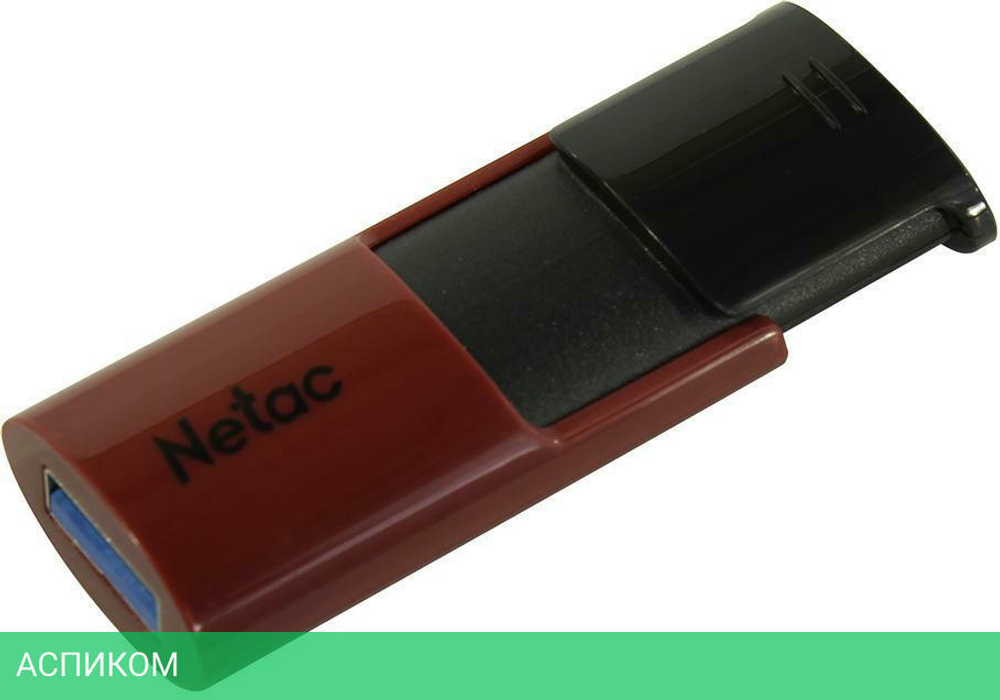 USB Flash-накопитель Netac AH355 32GB Red/Black (NT03U182N-032G-30RE)