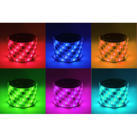 Светодиодная лента ЭРА LS5050 -30LED-IP65-RGB-5m