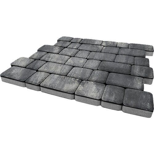 Тротуарная плитка Инсбрук Альт, 60 мм, ColorMix Актау, гладкая