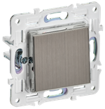 SKANDY Выключатель 1-клавишный перекрестный 10А SK-V03N металл никель IEK