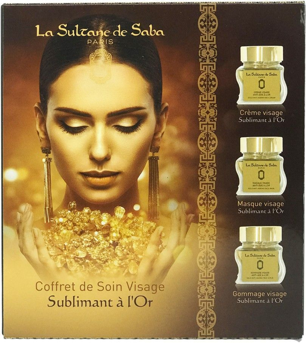 La Sultane de Saba Набор Золото кофр
