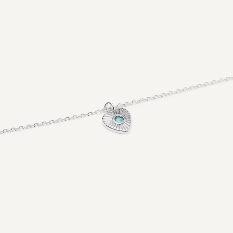 Колье Глубоко в Сердце – Серебро