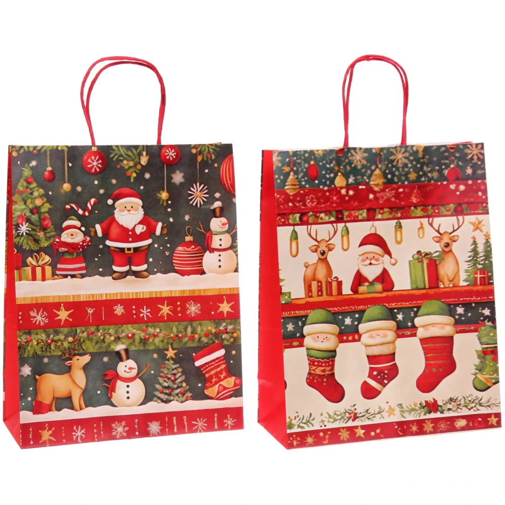 Пакет подарочный «Рождественская сказка» 32*25*12 см, микс