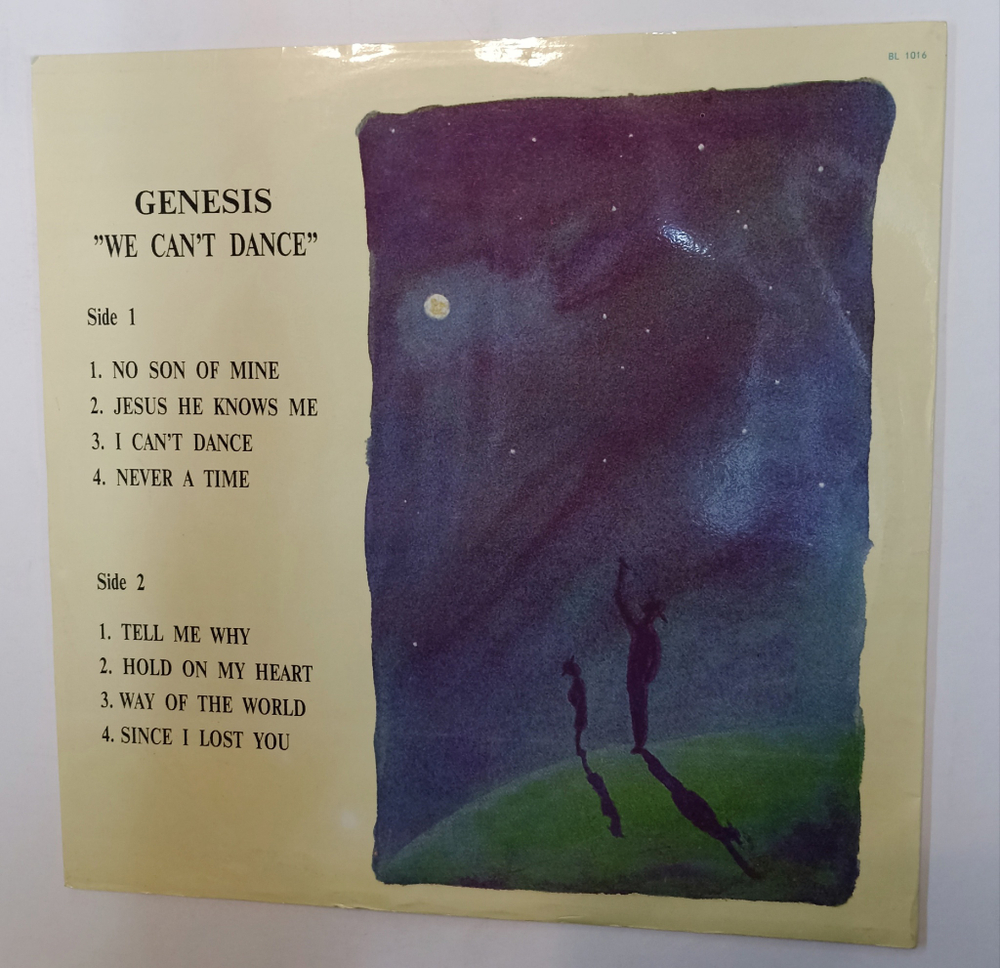 Винтажная виниловая пластинка LP Genesis We Cant Dance (Россия 1993)