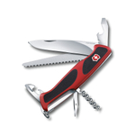 Нож перочинный Victorinox RangerGrip 55 (0.9563.C) 130мм 12функций красный/черный