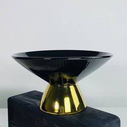 Lenardi 163-012 Конфетница 18х10см на ножке MULTICOLOR в под.уп.(х18)Фарфор