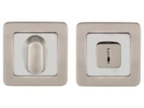 Завертка дверная ВК6 QR SN/CP-3 матовый никель/хром (квадр.)