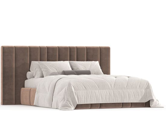 Кровать Лоренцо с широким изголовьем