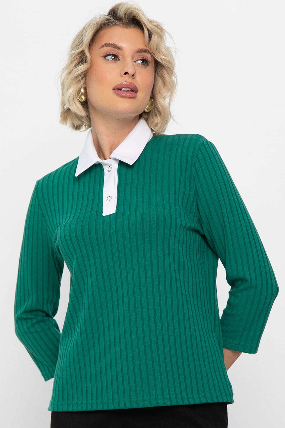 Поло Тренди НЬЮ (зеленое) Б14643-10М LT Collection