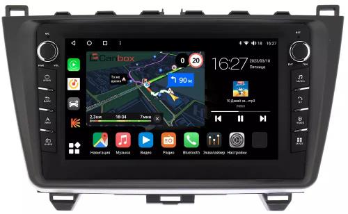 Магнитола для Mazda 6 2007-2012 (GH) - Canbox 9033 Android 10, Быстрая, CarPlay, 4G SIM-слот