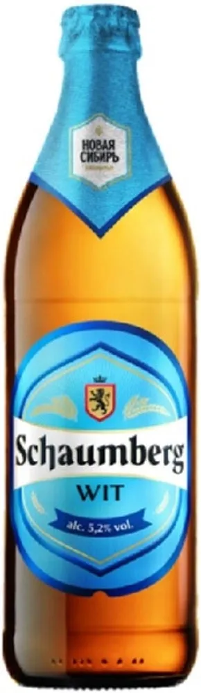 Пиво Новая Сибирь Шаумберг Вит / Novaya Sibir Schaumberg Wit 0.5 - стекло