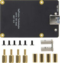 Плата расширения X857 mSATA SSD диска для Raspberry pi