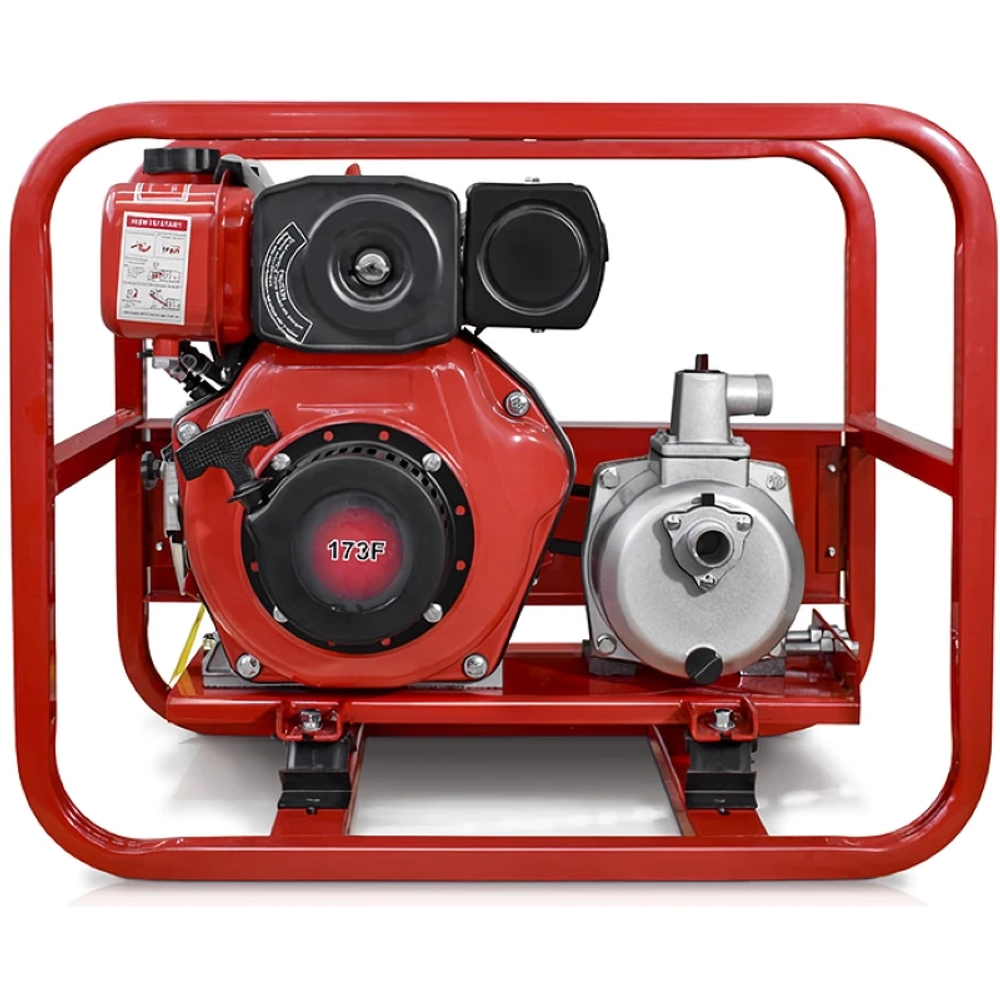 REDVOLT МП120Д мотопомпа дизельная 4.9 л.с, 120 л/мин, диаметр 25 мм, MPD120B