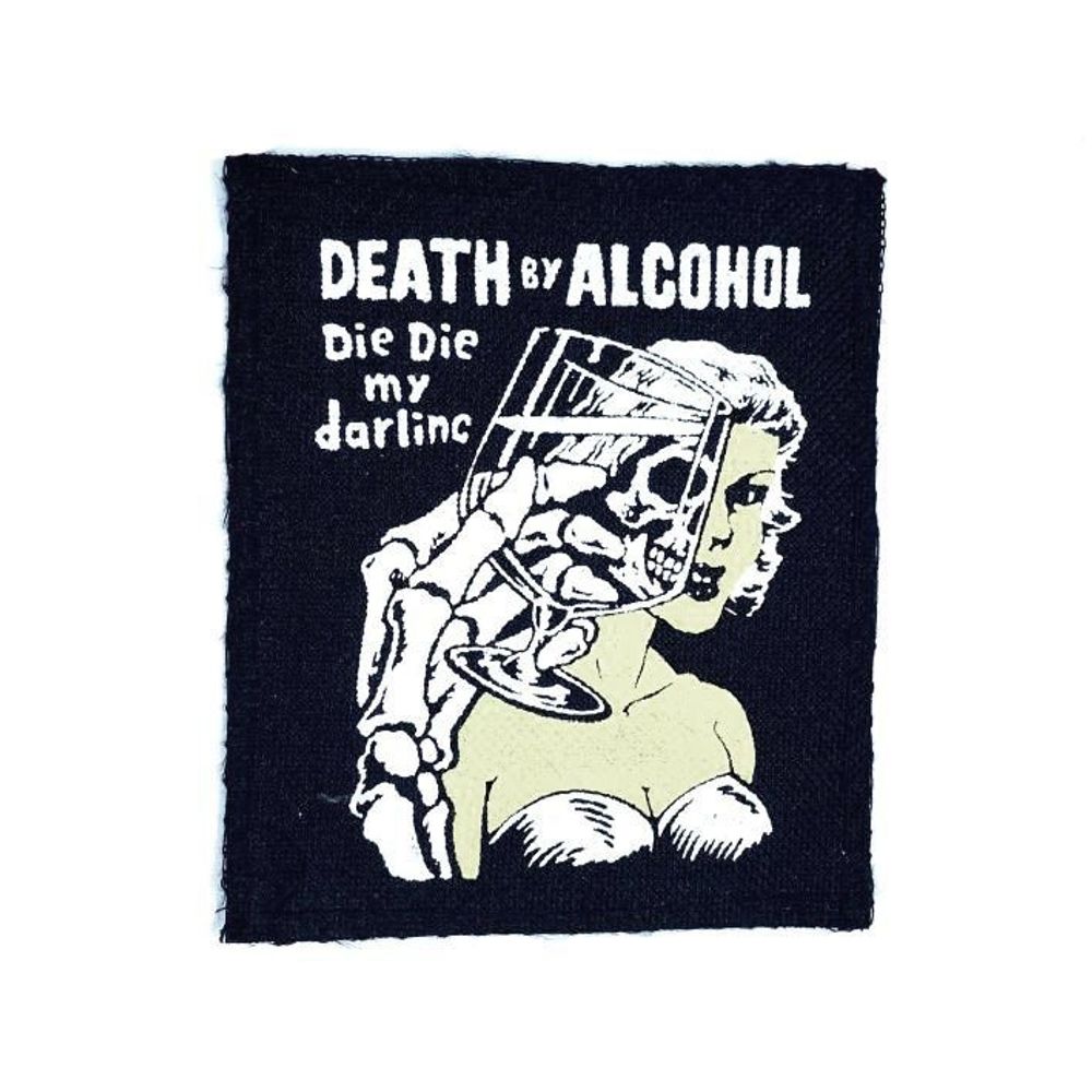 Нашивка Death by alcohol