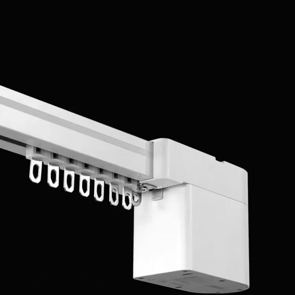 Электрический карниз для штор, потолочный, алюминиевый, тихий ход, пульт ДУ, разные варианты управления