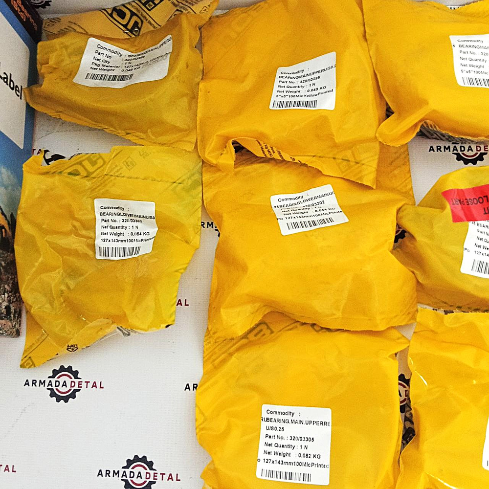 Комплект вкладышей коренных (0,25 мм) | 320/09474, 320/09254, 320/09336 | JCB