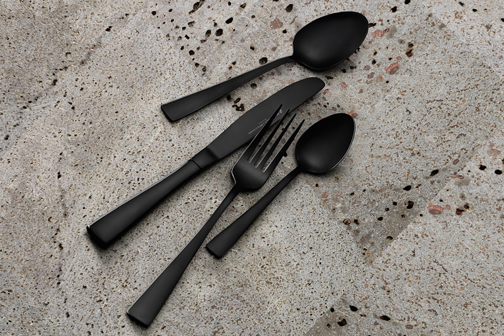 Набор столовых приборов 16 предметов на 4 персоны Maxwell & Williams Arden чёрный