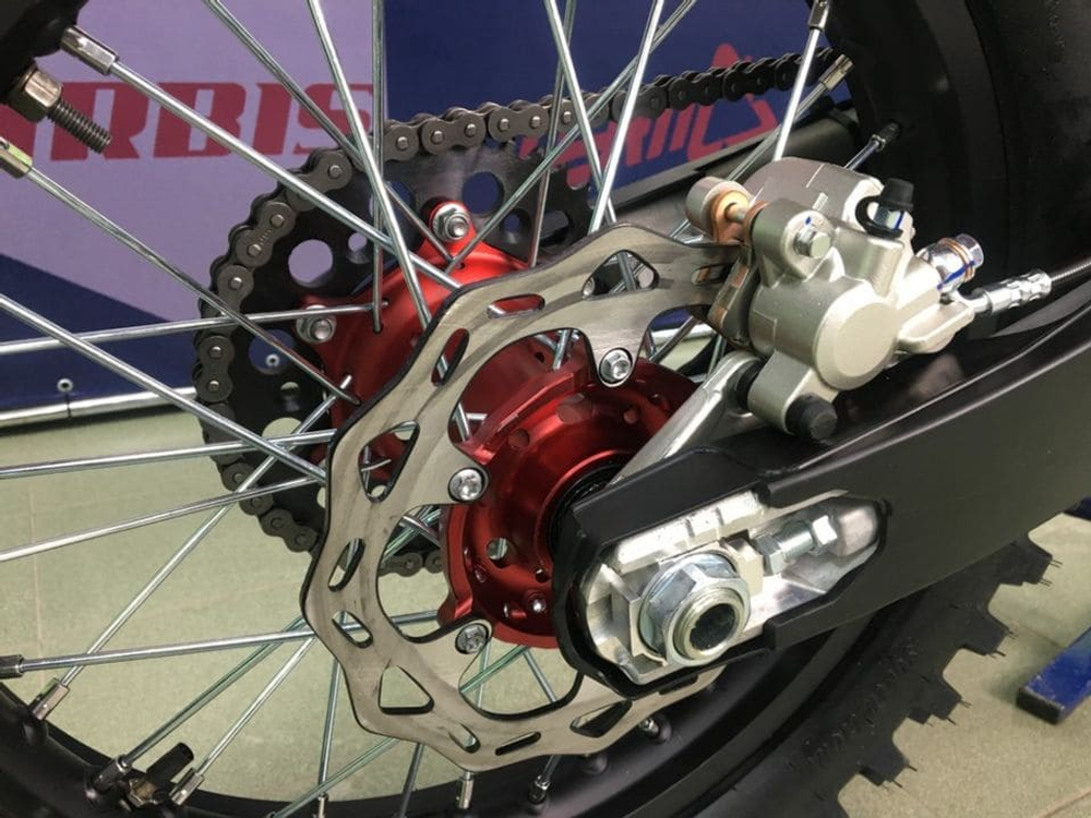 Мотоцикл кроссовый эндуро REGULMOTO Holeshot Red Edition