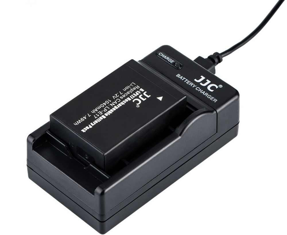 Зарядное устройство CANON Battery Charger  LC-E17 + аккумулятор LP-E17 (no brand)