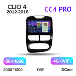 Teyes CC4 Pro 10,2" для Renault Clio 4 2016-2019