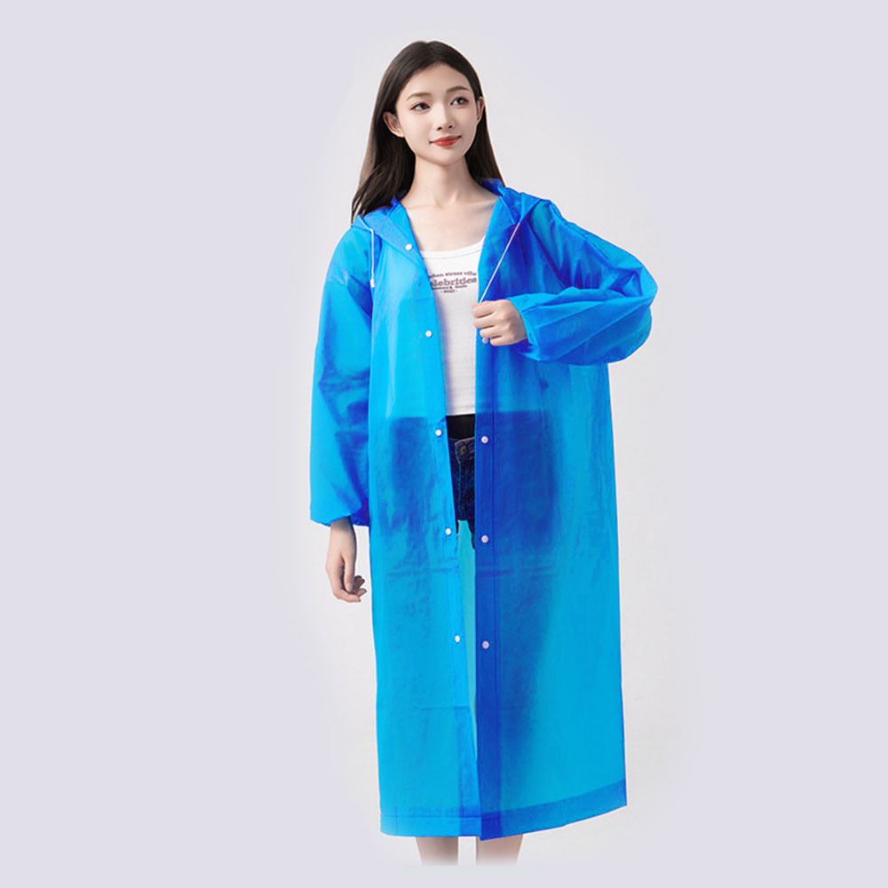 Дождевик 67*119см, темно-синий, EVA