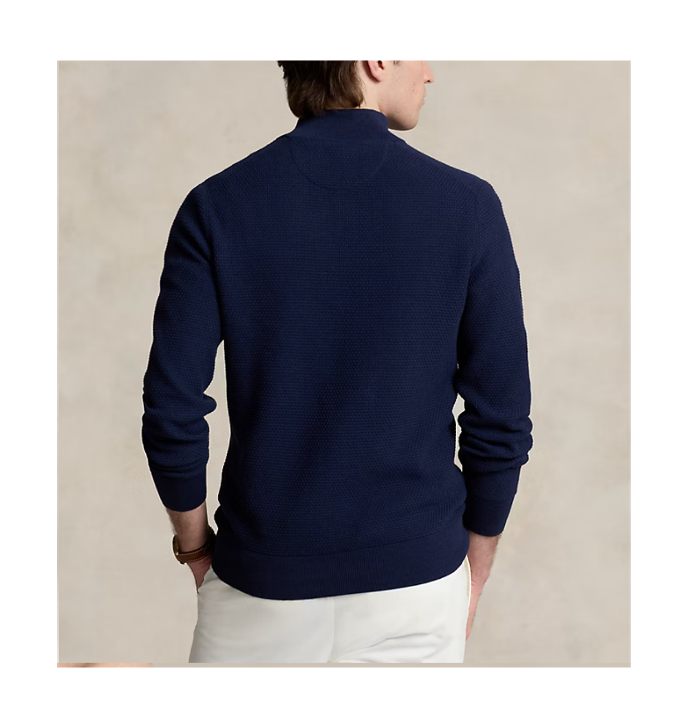 Спортивный свитер с застежкой-молнией на четверть длины Polo Ralph Lauren
