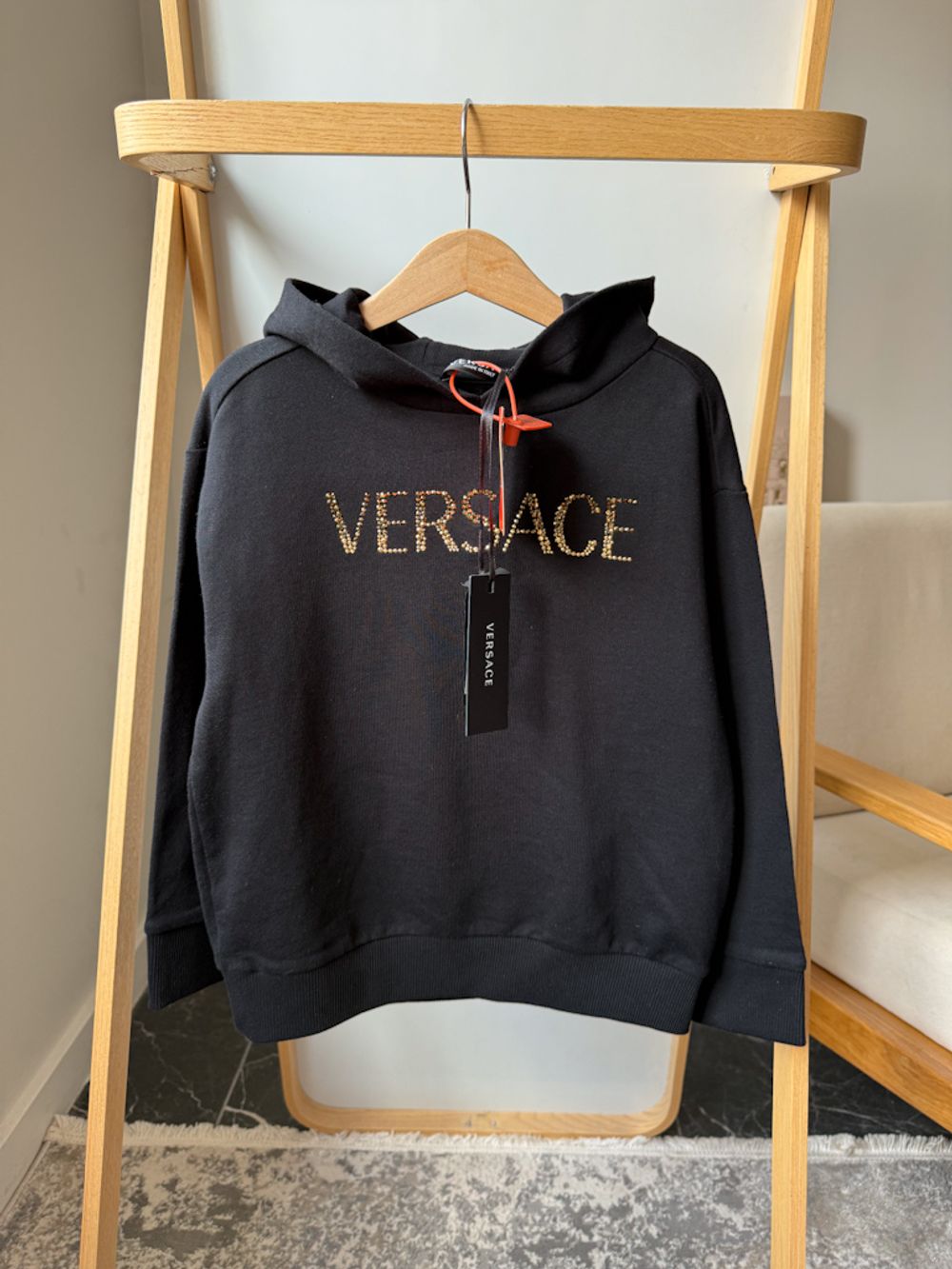 Новое хлопковое худи Versace, 116