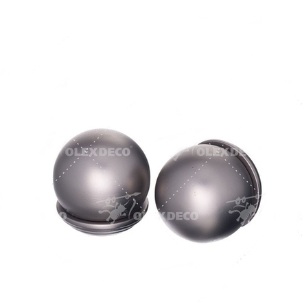 Наконечники "Тоди макс" d16 мм, цвет хром матовый